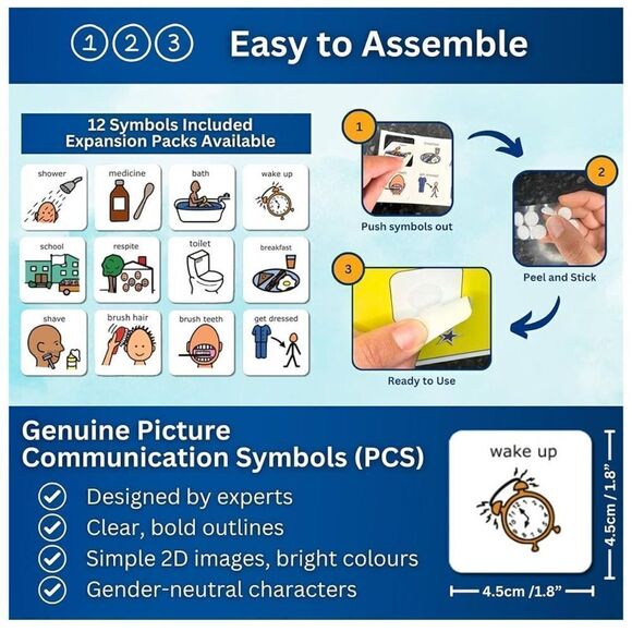ASD Visual Morning Routine for special needs kids - Picture 5 of 7